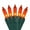 Orange, variant on Kringle Traditions 100-Ct Indoor-Outdoor Christmas Valentines Red Mini Lights - 21' Green Wire