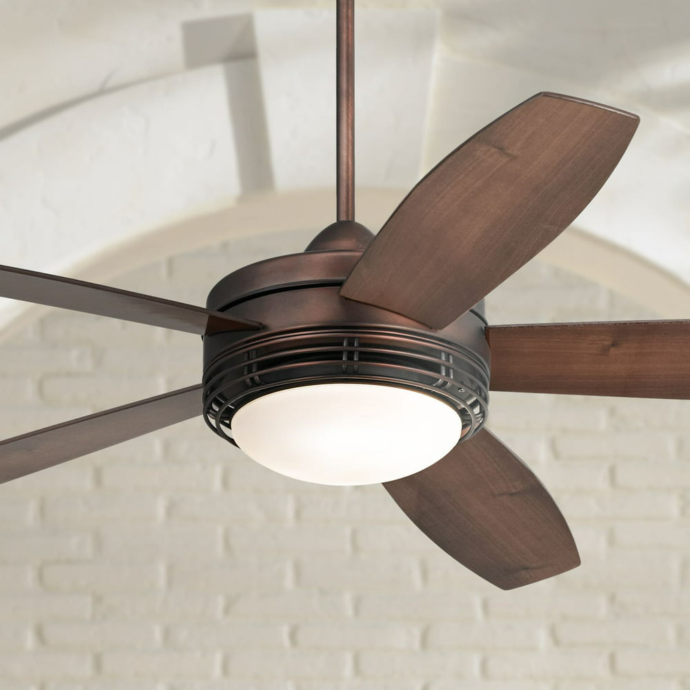 60 Casa Vieja Modern Indoor Outdoor Ceiling Fan With Light Led Remote