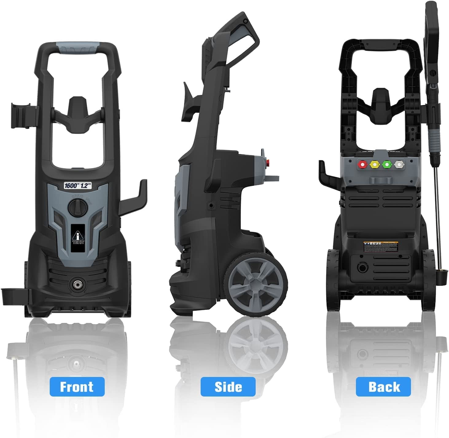 A-ITECH 1600 PSI at 1.2 GPM Electric Pressure Power Wash Machine
