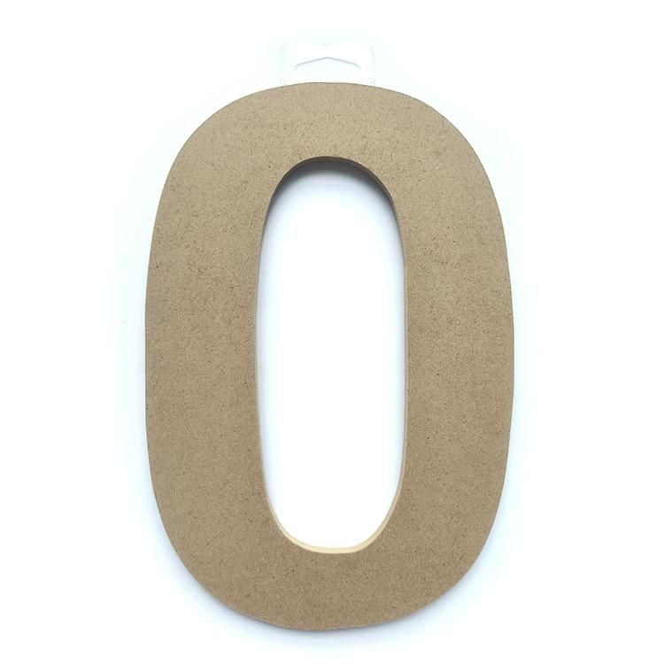 Lerman decor's wood letter O, Wood letter O