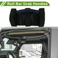 thumbnail image 2 of Mangos de agarre para barra de rodillo para Jeep Wrangler 1955-2023, soporte de mango de nylon azul, 4 piezas, 2 of 6