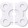 thumbnail image 5 of 36"OD x 3"ID x 12 1/2"C x 1"P Luna Architectural Grade PVC Contemporary Ceiling Medallion, Two Piece, 5 of 7