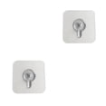 thumbnail image 1 of maskred 1/2/3/5 Screw Hanger Acrylic Wall Stick Holder Household Storage Screw Hook Seamless Rack 1pcs 2PCS, 1 of 6