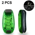 thumbnail image 2 of Paquete de 2 luces de seguridad LED USB: la brillante luz trasera para bicicleta funciona perfectamente como luz para corredores, mascotas, luz estroboscópica para bicicleta o clip trasero (rojo)., 2 of 5