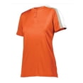 thumbnail image 2 of Augusta Sportswear - Women's Power Plus 2.0 - Color - Orange/ White/ Silver Grey - Size - L, 2 of 3