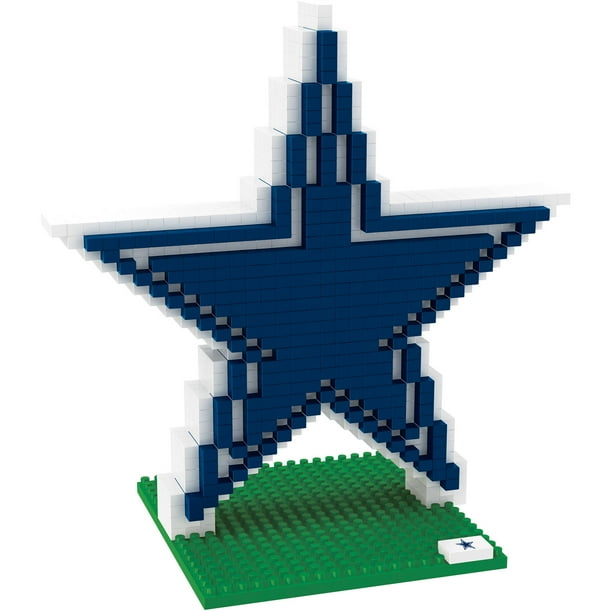 Dallas Cowboys 3D Primary Logo BRXLZ Puzzle - Walmart.com ...