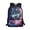 Blue Galaxy Wolf, variant on Teddy Bear Pattern Kids Backpack for Back to School Ergonomic Adjustable Straps Water Resistant Large Capacity for Students 6‑18 Daily Use