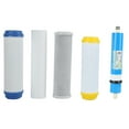 thumbnail image 1 of Accesorios de repuesto para cartucho de filtro de agua universal de 5 etapas para purificador de agua, 1 of 10