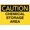 Warning Sign 3, variant on Caution Chemical Goggles Required Metal Sign 12 x 8 Inches - Rust-Free Aluminum, UV Ink Printing, Durable Weatherproof Outdoor Use for Home, Lab, Factory