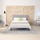 thumbnail image 2 of ULEW | Cama Queen Tapizada en Lino con Marco Metálico | Estructura de MDF y Madera Contrachapada con Espuma | Diseño Elegante y Confortable| Tamaño 154x208.5x113 cm, 2 of 6