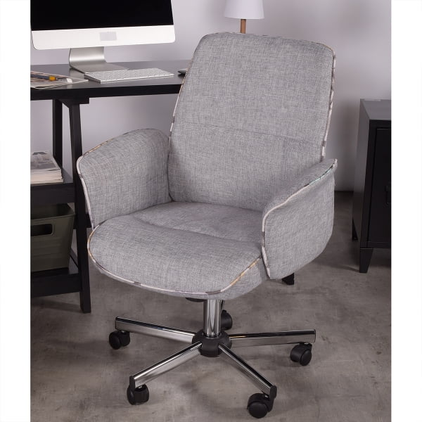 Homy Casa Home Office Chair Upholstered Desk Fabric Homy Casa Home Office Chair Upholstered