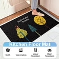 thumbnail image 5 of Alfombra Puerta de Entrada Poliéster Multicolor Baño Absorbente Antideslizante 60x40cm Fácil Cuidado Decoración de Interiores Alfombra, 5 of 5