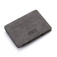 thumbnail image 1 of Cartera con tapa, billetera mágica creativa para hombre, tarjetero de PU, monedero para hombre, billetera corta con cremallera, 1 of 6