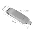 thumbnail image 3 of Unidad flash de alta velocidad 32GB 64GB 128GB 256GB 512GB Unidad de salto para tableta Macbook Sywqhk Para estrenar, 3 of 3