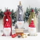 thumbnail image 2 of Funda para botella de vino Sincero Navidad verde Lino 33 cm x 13 cm, 2 of 5