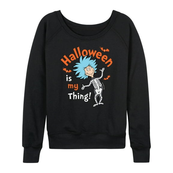 Dr. Seuss - Halloween Is My Thing - Women's Lightweight French Terry Long Sleeve Shirt