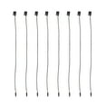 thumbnail image 1 of 1000pcs Durable Hemp Box Clothing Hanging Tablets Hanging Rope Tag Rope for Shop (Black), 1 of 2