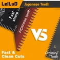 thumbnail image 4 of Cuchillas multiherramienta LEILUO, dientes japoneses, corte rápido, 100 unidades, 4 of 7