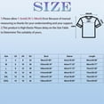 thumbnail image 3 of Towmus 3/4 Length Sleeve Womens Tops Fall V-Neck Blouses Spring 3/4 Sleeve Tunic T-Shirts Dressy Casual, 3 of 6