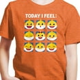 thumbnail image 3 of Baby Shark - Today I Feel Grid - Toddler And Youth Short Sleeve Graphic T-Shirt, 3 of 6