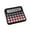 Black, variant on Large Screen Calculator 6x5.8x1.97in Dual Tilt Financial Office Calculator Multi-Function Device(Black)