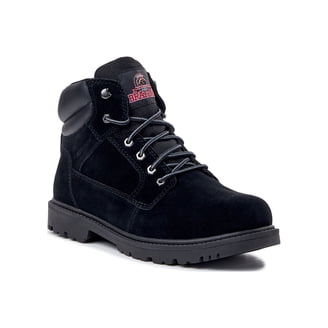 ? Drew Rockford Men’s Black Leather Waterproof Work Boots 13 M NEW IN BOX Men main image 2