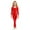 O-Red, variant on Rhuody Girls Summer Romper Girls Long Sleeve Bodysuit Racerback Jumpsuit Toddler Romper With Low Round Neck Stretchy Outfit For Baby Simple Style Playsuit Black 7-9 Years