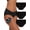Black, variant on 3-Pack Period Underwear for Women, Leak-Proof Hipster, Brief, Heavy Flow
