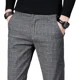 thumbnail image 1 of Pantalones De Traje Con Cuadros Para Hombre Casuales, 1 of 8