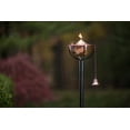 thumbnail image 3 of Legends International Maui Tiki Style Torch with 54" Pole Smooth Copper - 2 Pack, 3 of 9
