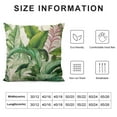 thumbnail image 5 of COMIO  Tropical Leaves Pillow Covers Banana Leaves Cushion Covers Green Plant Pillow Cases Summer Decorative Pillows for Couch, 5 of 5