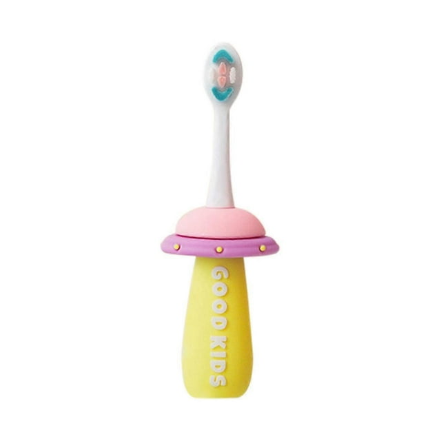 Children'S Toothbrush,2-12year-Old Soft-Haired Pupils,Training Fun Tooth Changing Period,Brushing Deciduous Teeth B