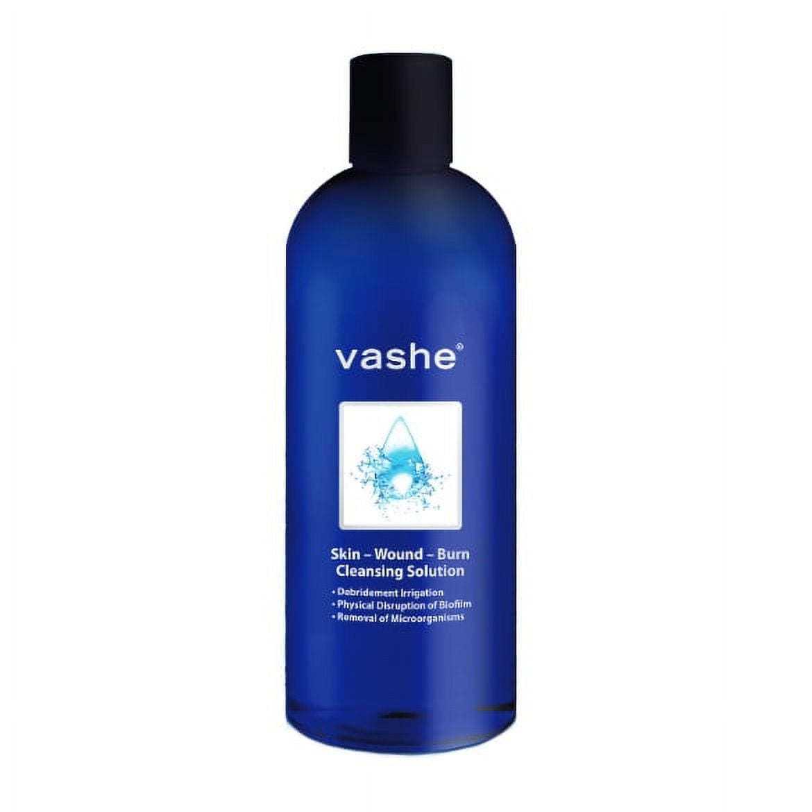 Vashe Wound Cleanser, Liquid Wound Cleaning Solution, 16 oz Bottle