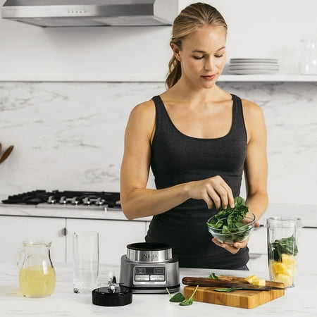 Ninja - Foodi Smoothie Bowl Maker and Nutrient Extractor* 1200WP smartTORQUE 4 Auto-iQ Presets - Silver