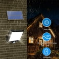 thumbnail image 4 of 160 COB Luz con EnergíA Solar Sensor de Movimiento Al Aire Libre Luz Solar LáMpara de Pared Impermeable para JardíN Garaje Calzada Porche Valla, 4 of 8