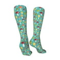 thumbnail image 3 of Pofeuu Mushrooms Print Stockings, Adult Running Hiking Socks for Youth and Adult-One Size, 3 of 8