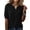 BX25_Black, variant on Women Short Sleeve Sweater 2026 Spring Summer Trendy Henley Tops V Neck Loose Fit Dressy Casual Work Pullove Dark Green L