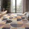 thumbnail image 7 of GUUCHA 6'x9'Area Rugs Geometric Boho Rugs for Living Room Bedroom Non-Slip Carpet,Coffee, 7 of 7