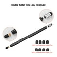 thumbnail image 5 of POINTERTECK 2 in 1  Touchscreen Stylus Pen for All Touchscreen Tablets Cell Phones with 8 Extra Replaceable Soft Rubber Tips 4Black, 5 of 5