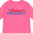 thumbnail image 4 of Inktastic Future President Boys or Girls Long Sleeve Toddler T-Shirt, 4 of 5