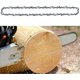 thumbnail image 3 of Pack 35cm Chainsaw Chain 3/8"LP 1.3mm 52 Drive Links, Low Kickback Chain Compatible with Stihl, Dolmar, Husqvarna, Einhell, Bosch, Makita, 3 of 5