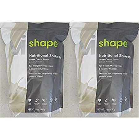 ViSalus Body By Vi VI-Shape Weight Loss Diet Nutritional Shake Mix Meal Replacement Sweet Cream Flavor 22 oz (2 Bags, 48 (Best Weight Loss Shakes In Stores)