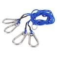 thumbnail image 1 of Crab Trap Hanging Rope, Polyethylene Crab Trap Harness Tear and Wear Proof Stable Loop with 304 Stainless Steel Hook for Sailing, 1 of 7