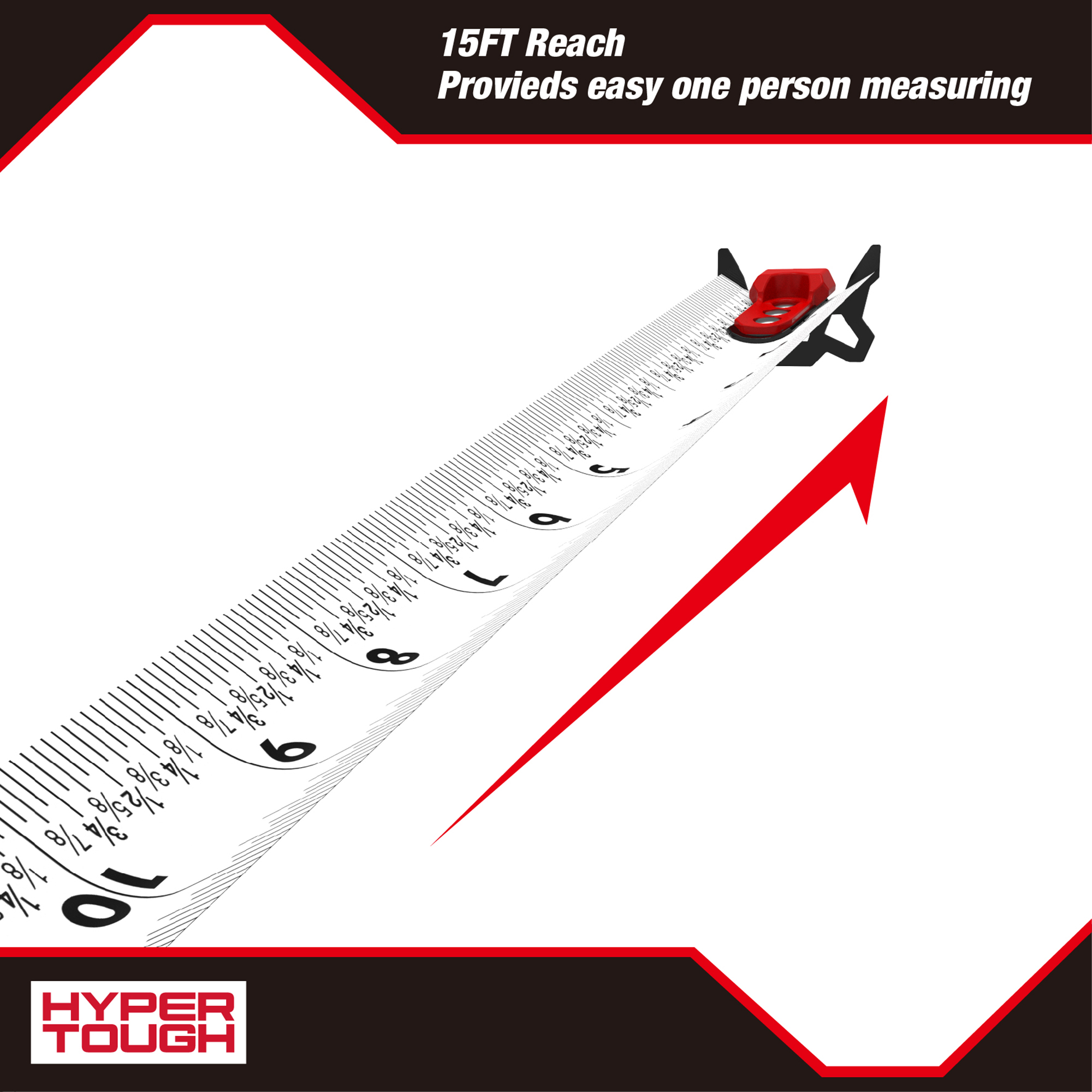 Hyper Tough 35-Foot Magnetic Tape Measure photo 7