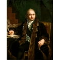thumbnail image 2 of Gros, Antoine-Jean 12x14 Black Ornate Wood Framed with Double Matting Museum Art Print Titled - Portrait of Count Jean-Antoine Chaptal, 2 of 4