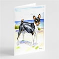 thumbnail image 1 of Basenji Cartes de Vœux & Enveloppes - Lot de 8, 1 of 1