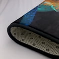 thumbnail image 5 of Shaggy Area Rug, Bioluminescent Underwater Flower Rugs for Living Room Bedroom Non Slip Door Mat Indoor Carpet Machine Washable Nursery Home Decor Floor Mats for Entryway 60x39in, 5 of 5
