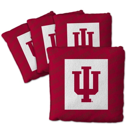 NCAA Indiana Hoosiers Cornhole Bags - 4PK - Red