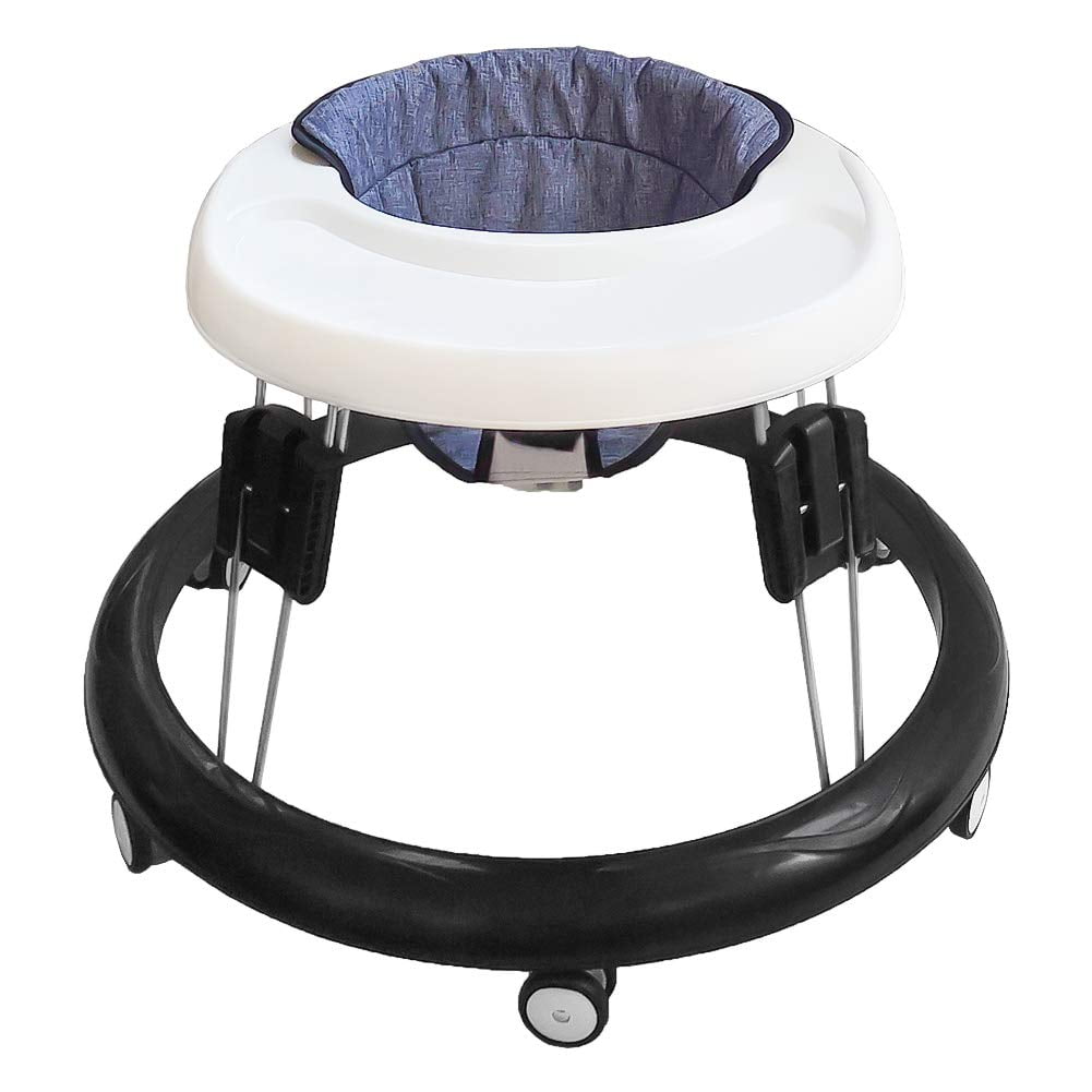 Byfjkkl Baby Walkers Ajuste De 6 Velocidades Multifunci/ón Anti-Rollover Anti-O-Legs Hombres Y Mujeres Ni/ño Walker Range 5-18 Meses,Azul