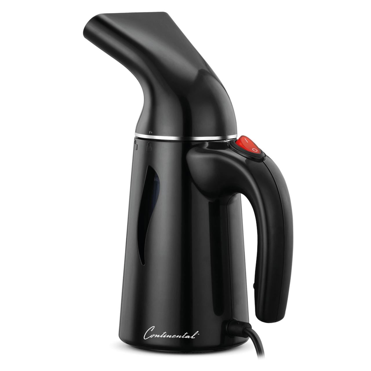 Continental Electric Handheld Portable Garment Steamer Black Body